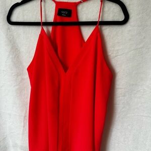 Vici Vibrant Red Sleeveless Tank Top